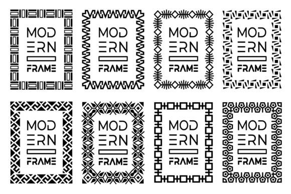 Abstract Rectangle Frames: A Bold Statement in Design