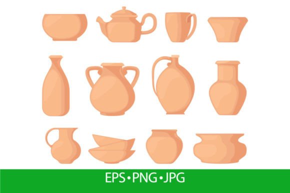 Clay Vases: Ceramic Ancient Pottery