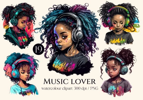 Cool Girls in Headphones: A Unique Blend of Style and Creativity for Modern Spaces