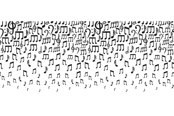 Falling Music Notes Backgrounds: The Art of Decorative Audio Design in Visual Media