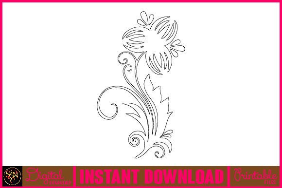 Floral Line Art Flower SVG Elements 40: A Comprehensive Guide for Designers and Creators