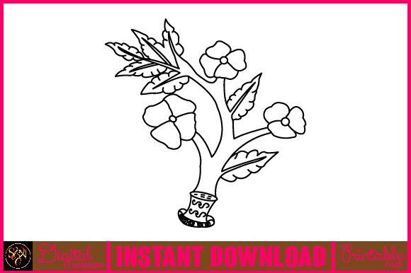 Floral Line Art Flower SVG Elements 92: A Comprehensive Overview for Designers