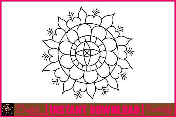 Floral Line Art Flower SVG Elements 99: A Versatile Resource for Creative Projects