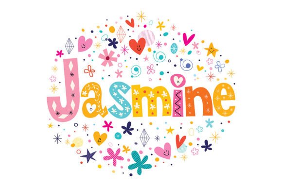 Jasmine: A Beautiful and Functional Decorative Lettering Design for Creative Professionals