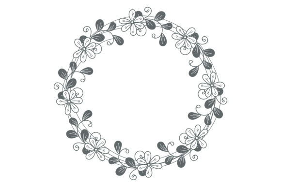 Understanding Floral Frames: The Round Pattern and Botanical Decorative Border