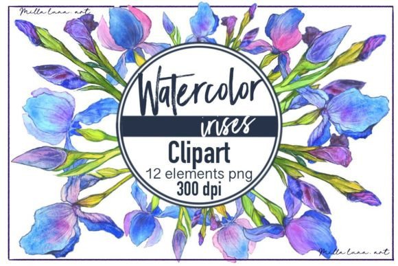Watercolor Flowers Clipart for Creative Projects